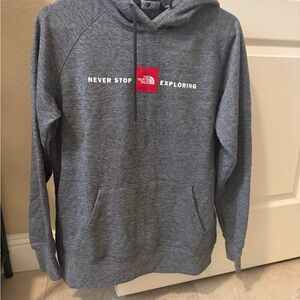 The North Face Men's Grey Hoodie